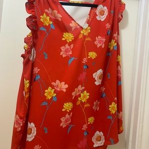 Maternity xxl floral blouse LOFT